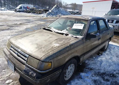 1990 Ford Tempo Gl z USA, uszkodzony, nr VIN 1FAPP36X6LK231774